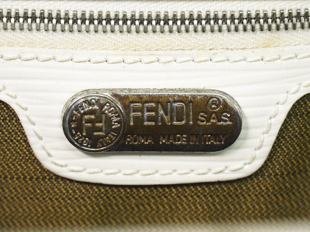 Fendi Vintage Handbag Leather - Picture 4 of 15